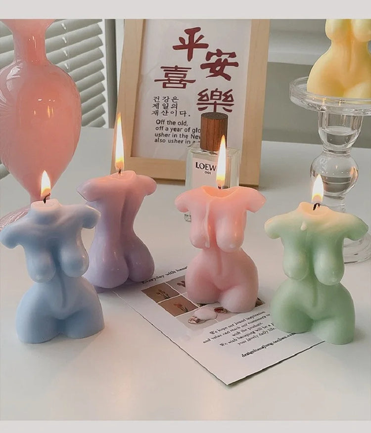 Body Shape Scented Candles