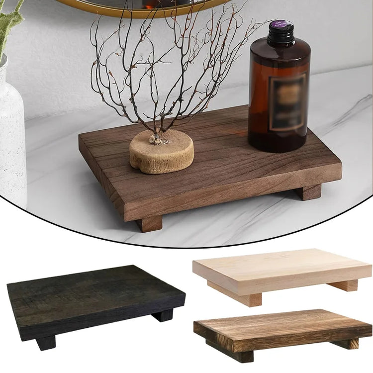 Wooden Bathroom Tray