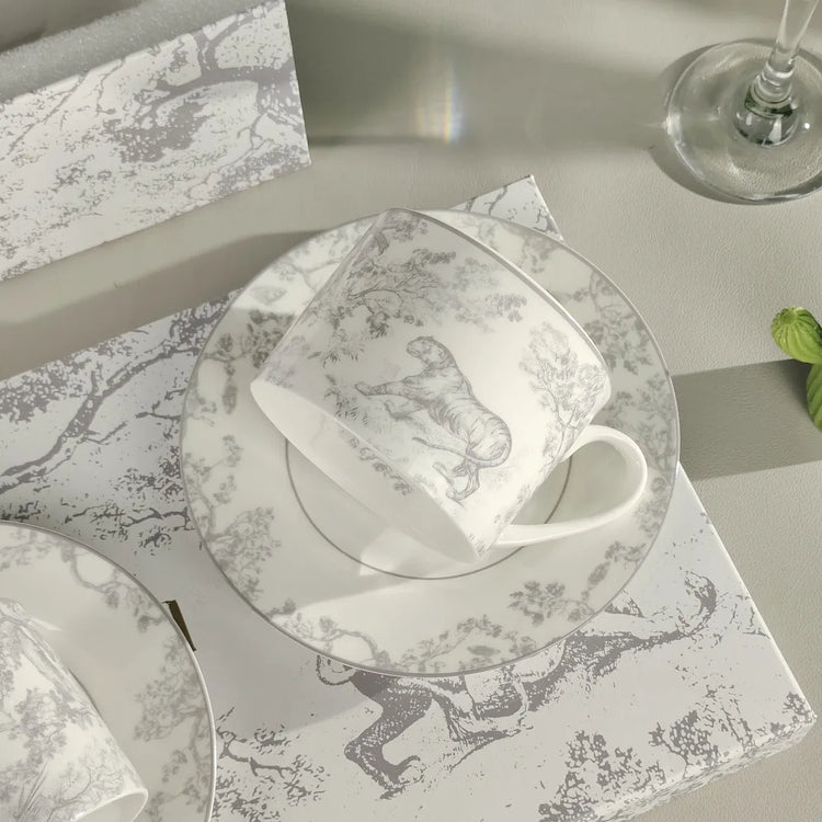 Christian Dior Toile de Jouy Teacup Sets & Dinnerware