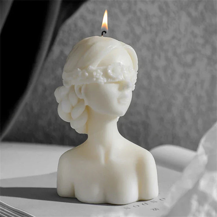 Women Sculpture Candle