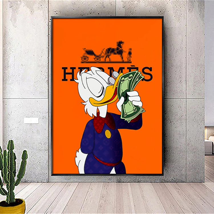 McDuck Money & Luxury Canvas